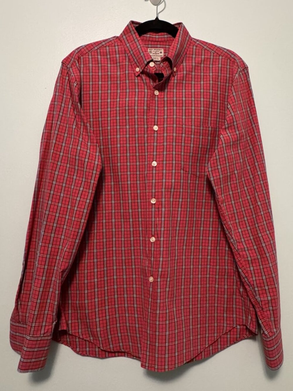 J.Crew Vintage Plaid Button-Down Shirt | Size M - CL0453